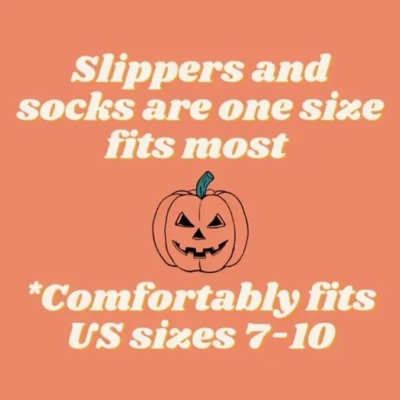 ORANGE PUMPKIN CREW SOCKS - Picture 4 of 4